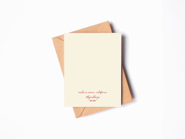 Happy Birthday Classic Statue Bust Card