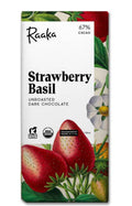 Raaka Strawberry Basil Chocolate Bar