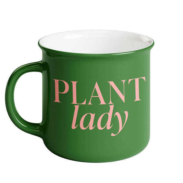Plant Lady 11 oz Campfire Coffee Mug - Home Decor