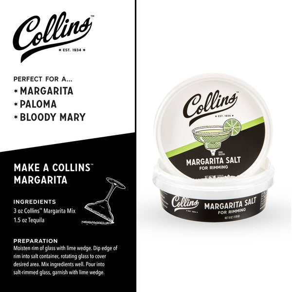 White Glass-Rimming Margarita Sea Salt - 6 oz