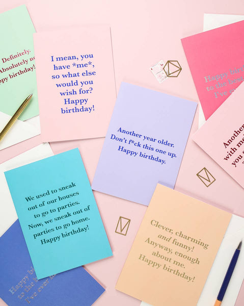 Sneaking Out | Funny Birthday Card | Greeting | Humour