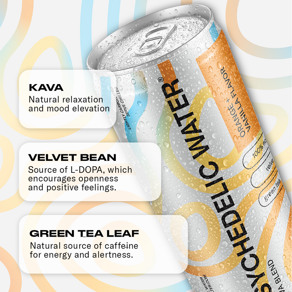 Orange + Vanilla Psychedelic Water