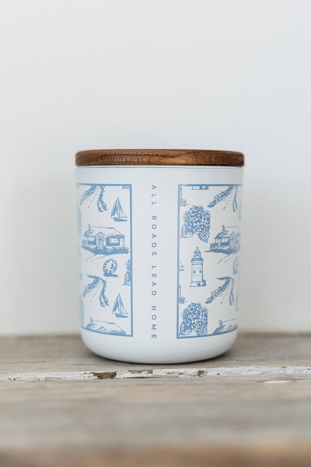 Reilly Lane Print Candle: All Roads Lead Home 14 OZ.