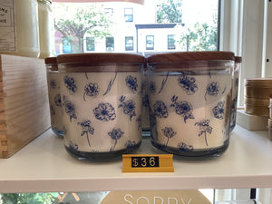 Reilly Lane Print Candle: Les Fleurs print