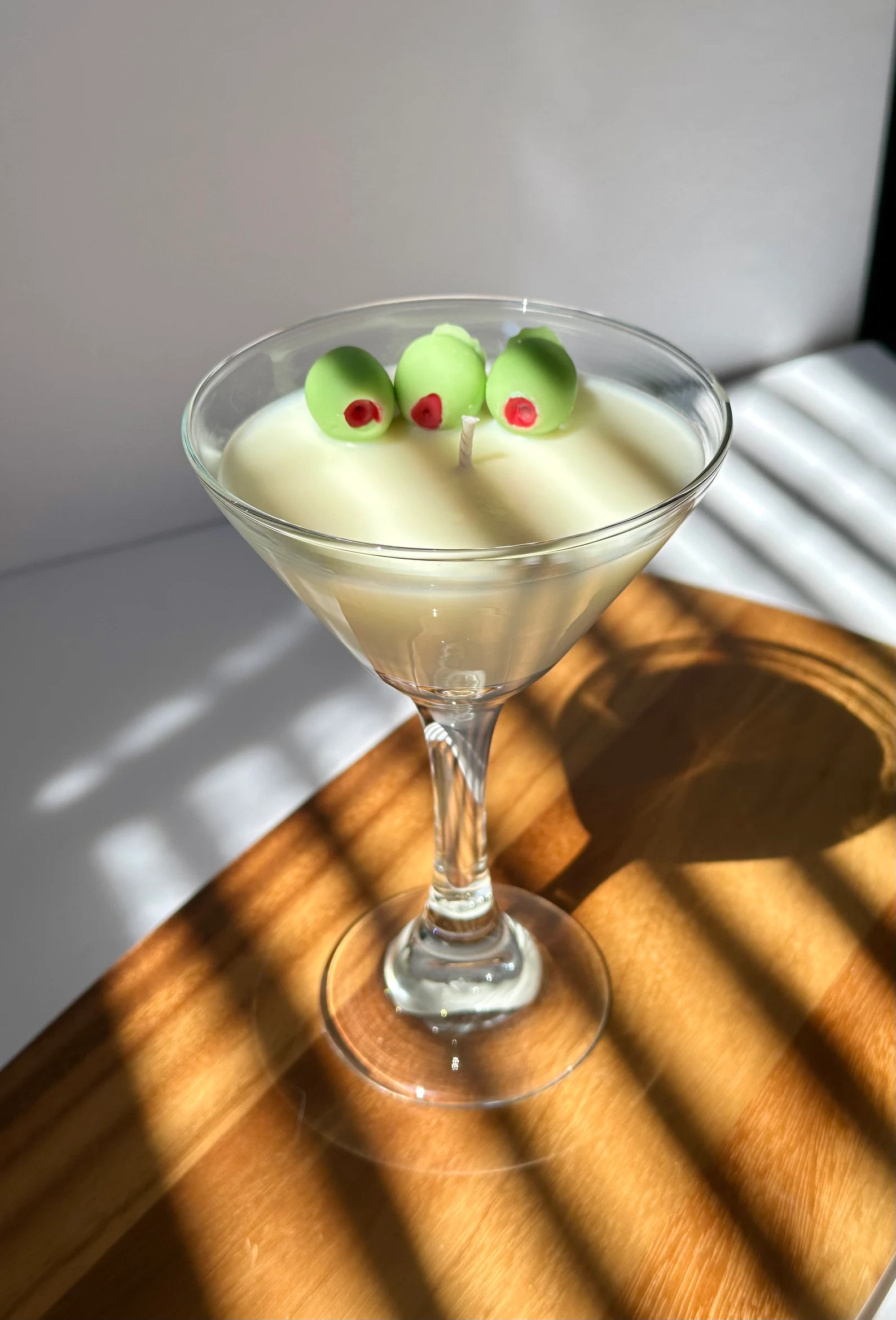 Pink Spruce Dirty Martini Candle