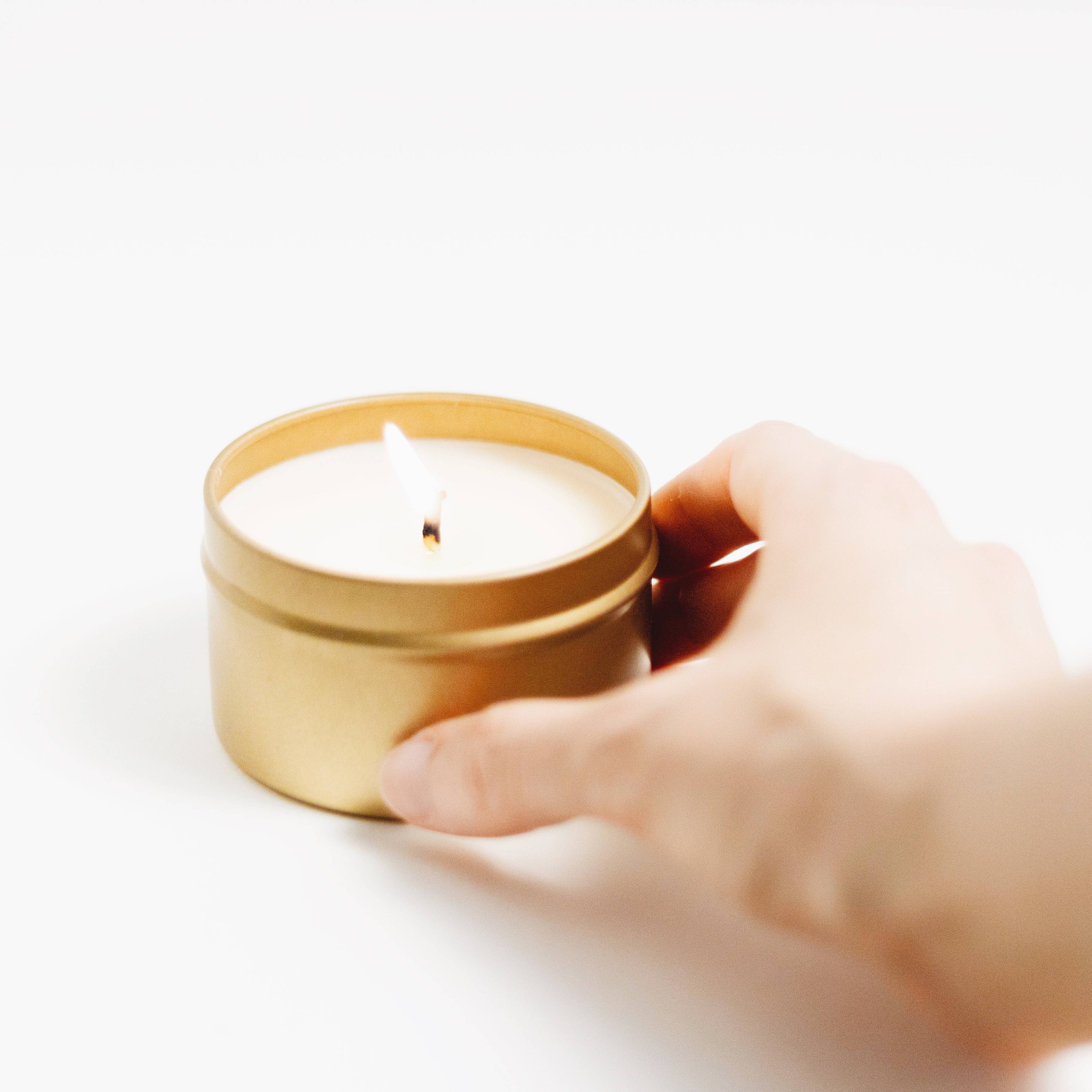 Travel Tin Candle | Hello Sunshine (6 oz): 6 oz