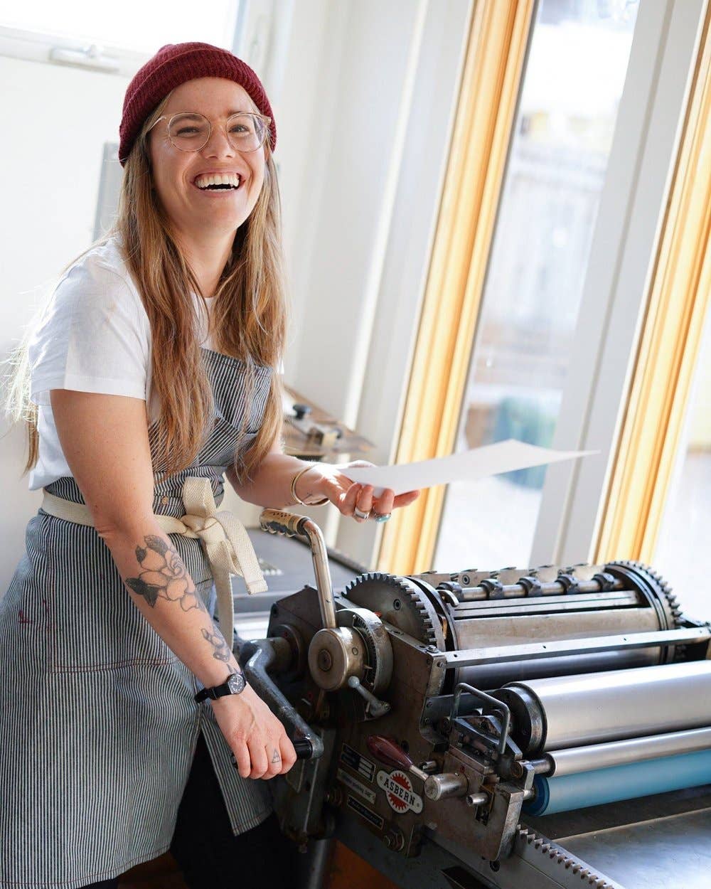 You're The Shit Neon Letterpress Greeting Card