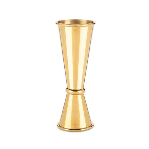 Large Japanese Style Gold "Makoto" Jigger