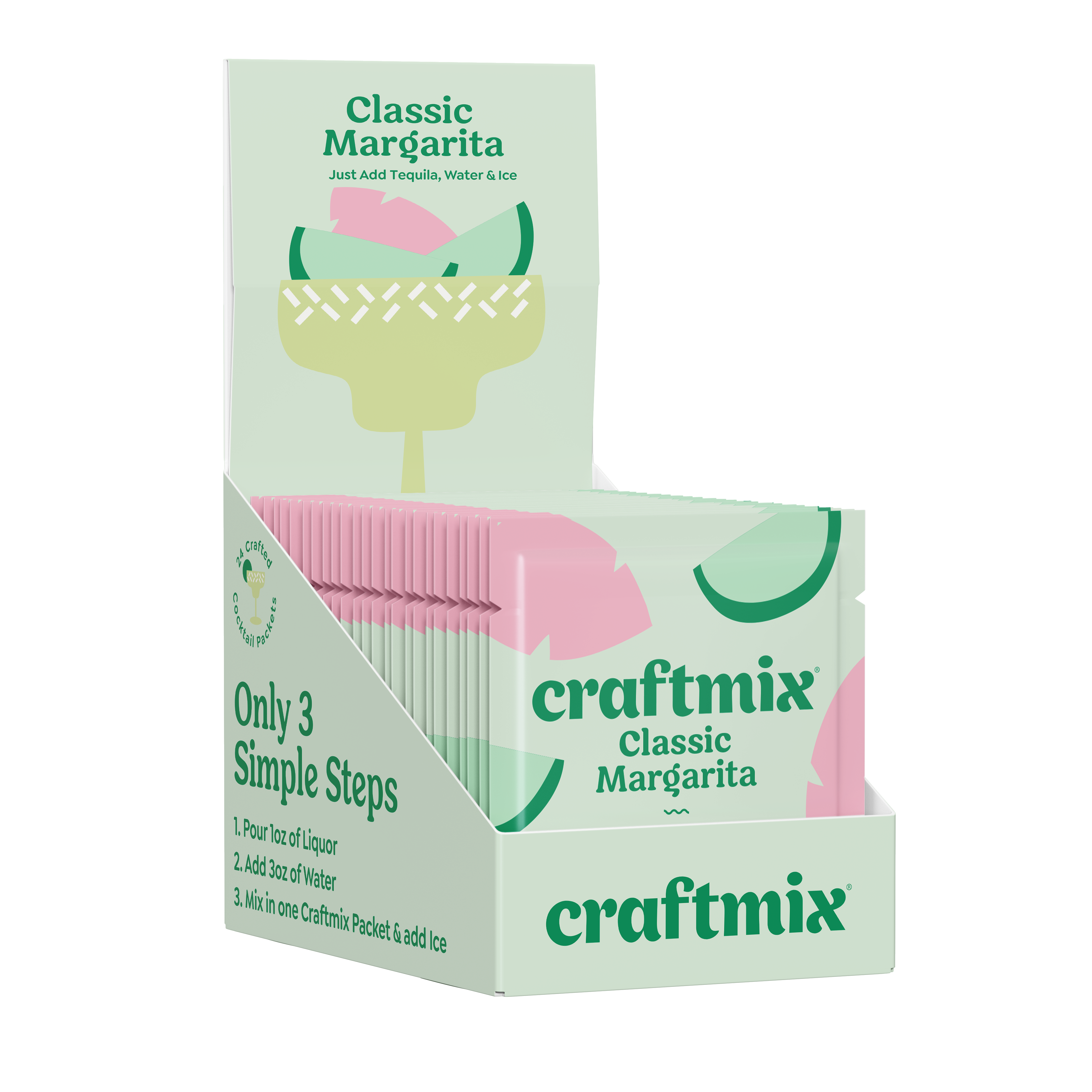 Classic Margarita Cocktail / Mocktail Mixer - single packets