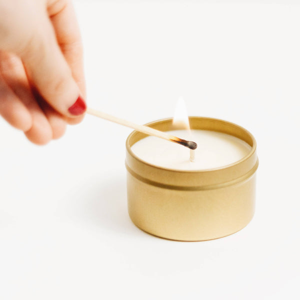 Travel Tin Candle | Hello Sunshine (6 oz): 6 oz