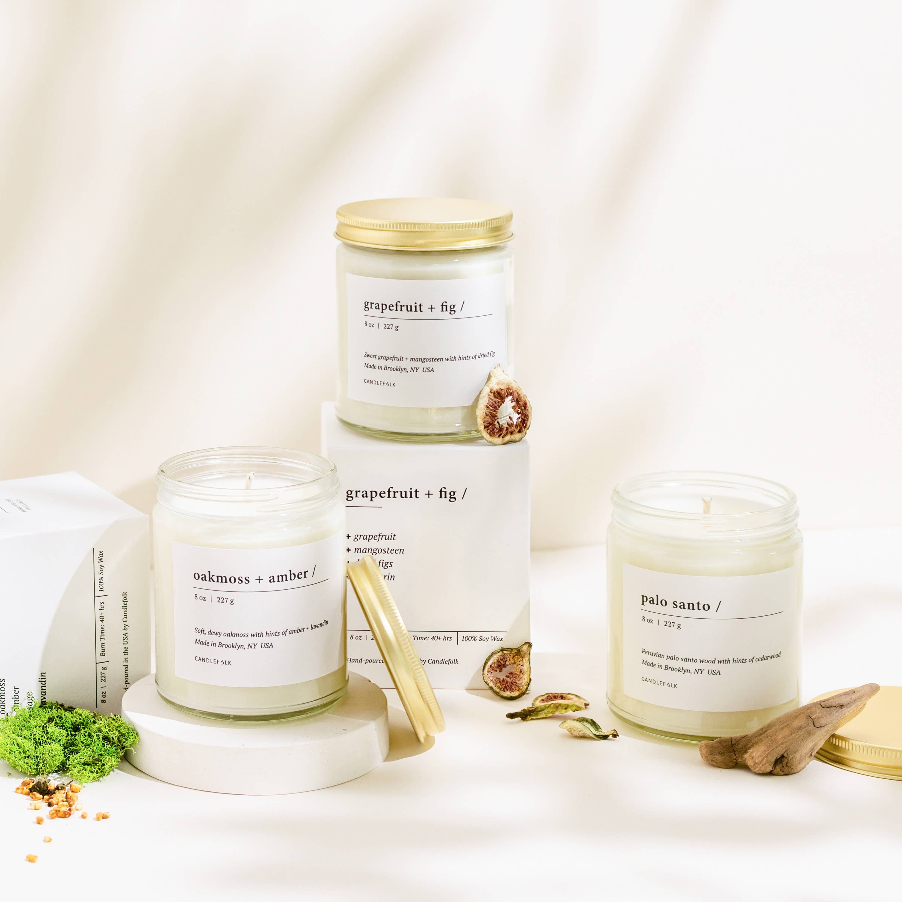 Palo Santo -  8 oz Soy Candle: 8 oz