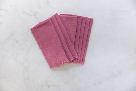 Mulberry Cotton Gauze Cloth Napkins  | Set of 4