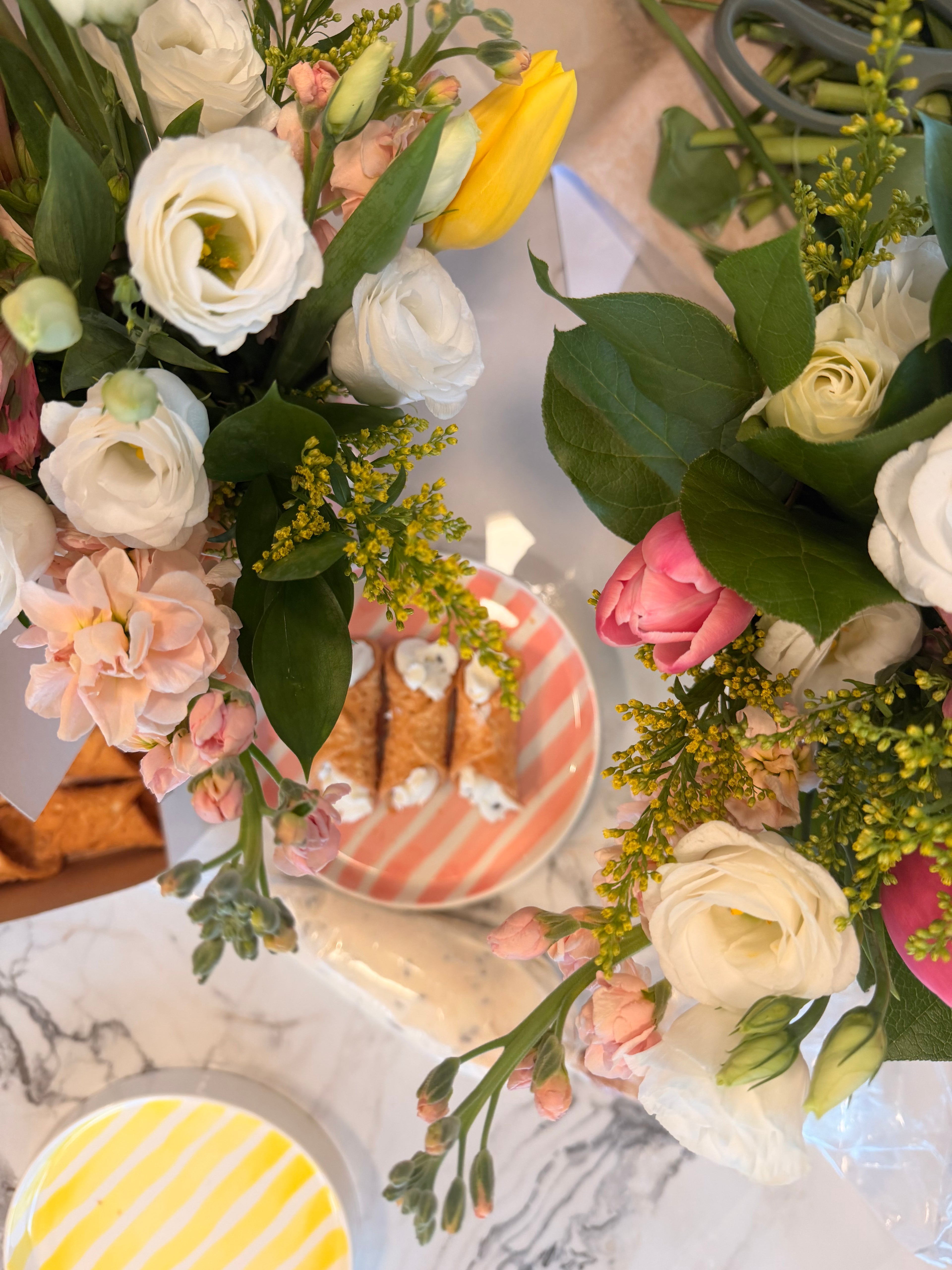 Mother’s Day Pickup at Bottega del Sud | Bouquets, Bud Vases + Cannolis | 5/9