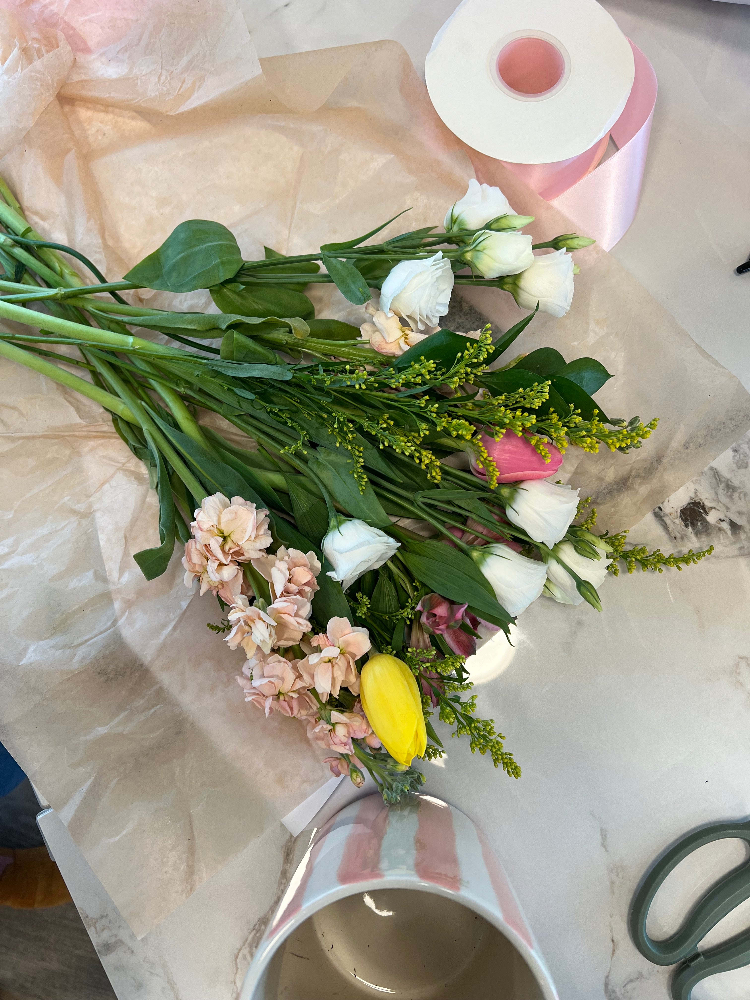 Mother’s Day Pickup at Bottega del Sud | Bouquets, Bud Vases + Cannolis | 5/9