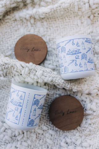 Reilly Lane Print Candle: All Roads Lead Home 14 OZ.