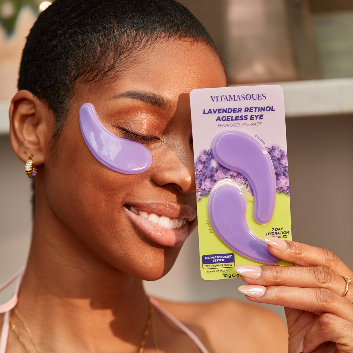 Lavender Retinol Ageless Hydrogel Eye Pads