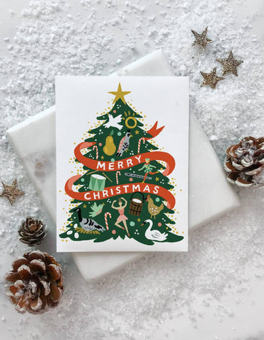 Twelve Days Tree Card