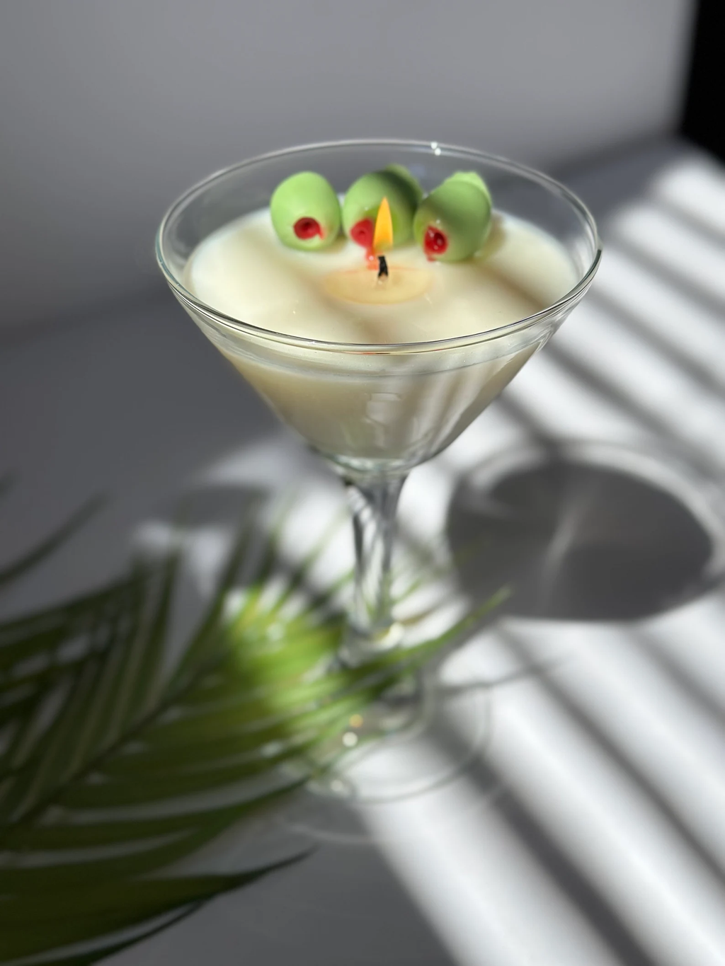 Pink Spruce Dirty Martini Candle