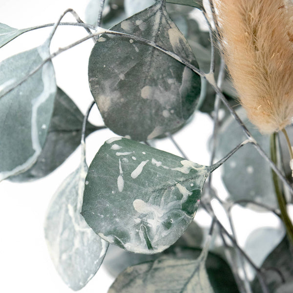 White-Washed Eucalyptus & Thistle Bouquet