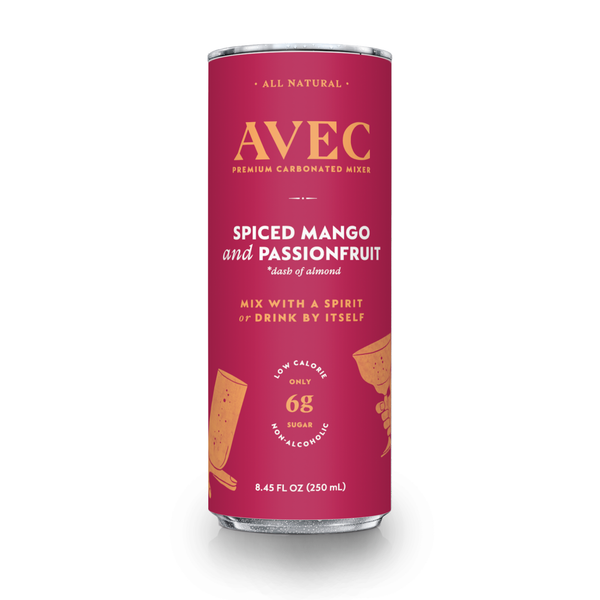 AVEC Spiced Mango and Passionfruit — Natural Sparkling Drink