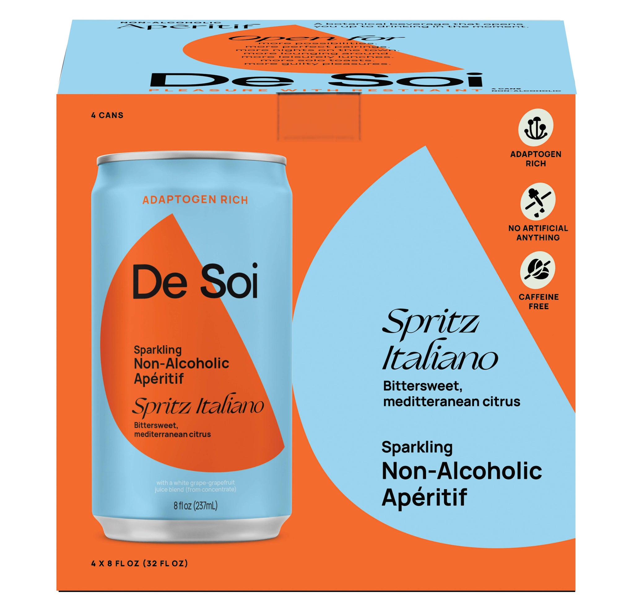Spritz Italiano, Cans 24-pack (8oz)