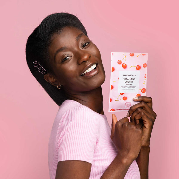 Vitamin C Cherry Face Sheet Mask 🍒