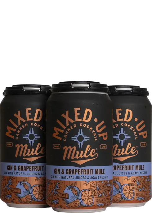 Mixed Up Gin Grapefruit Mule - 4 Pack