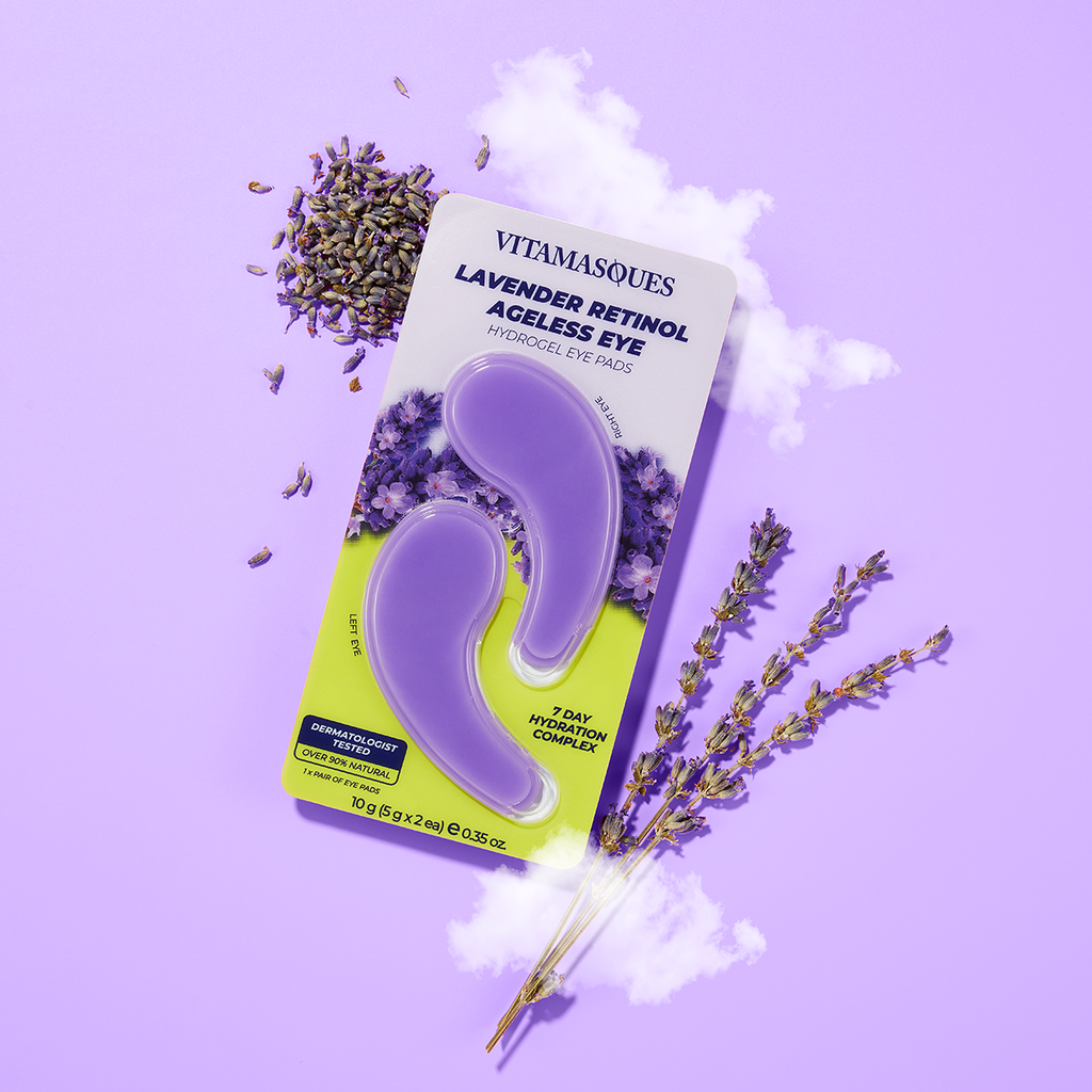Lavender Retinol Ageless Hydrogel Eye Pads