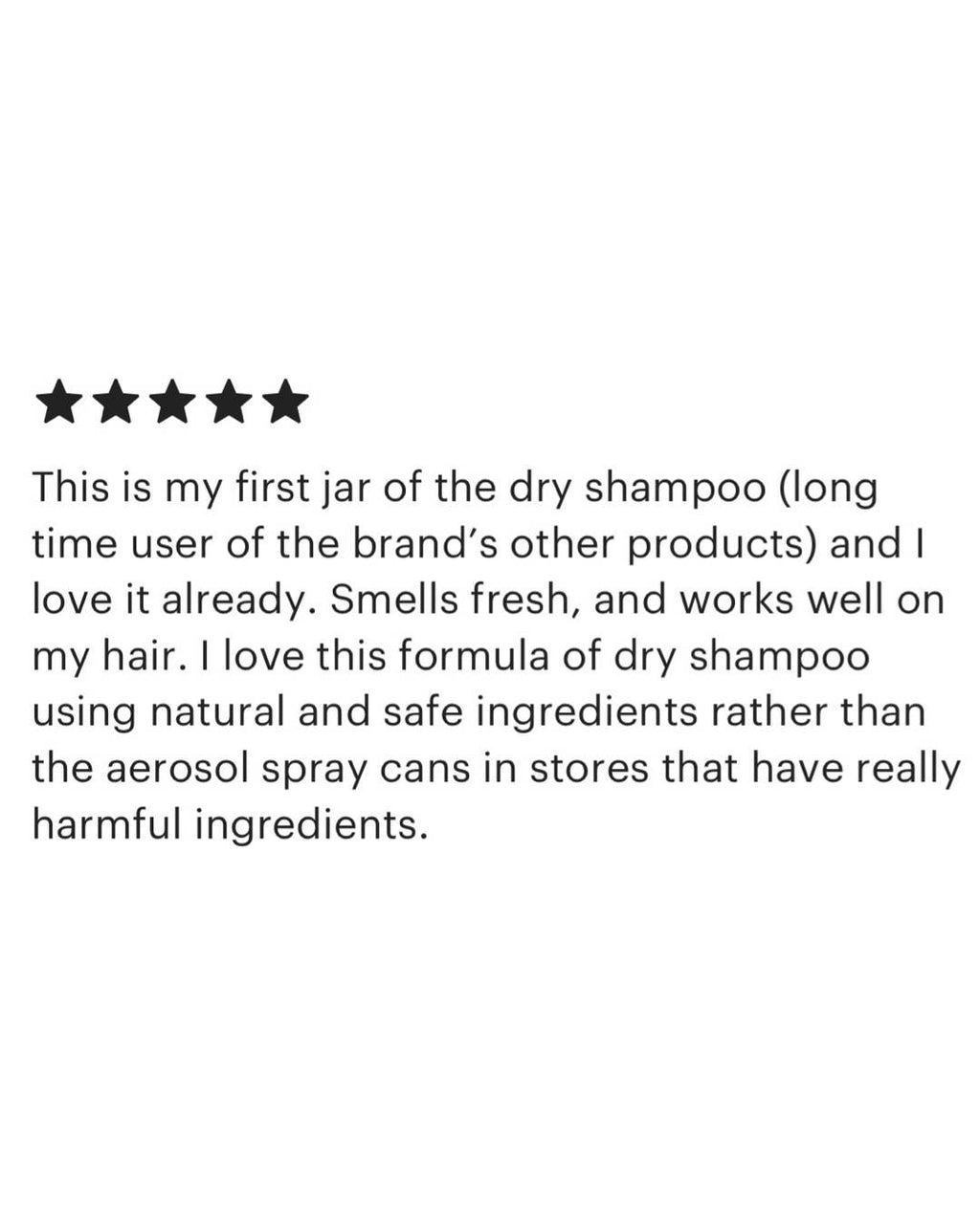 Coco Rose Dry Shampoo