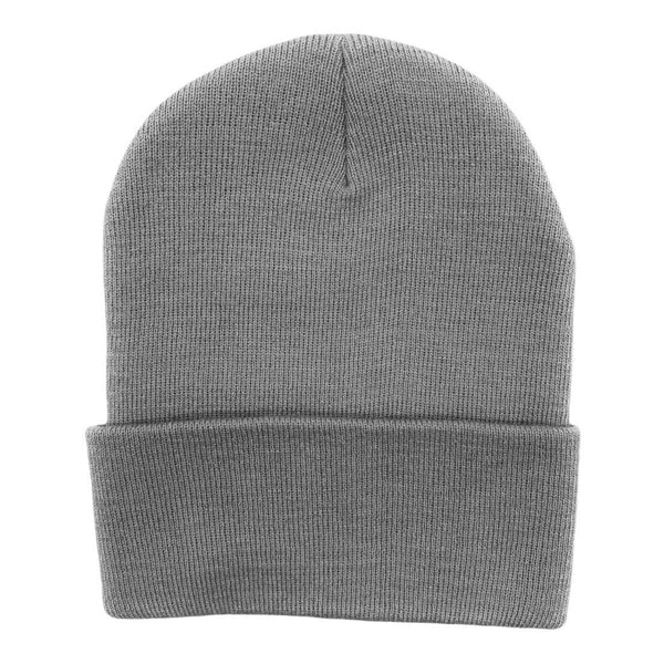 Beanies Caps Toboggan Cuffed Soft Knit in Bulk Multi-Color Plain Blank Wholesale: Khaki