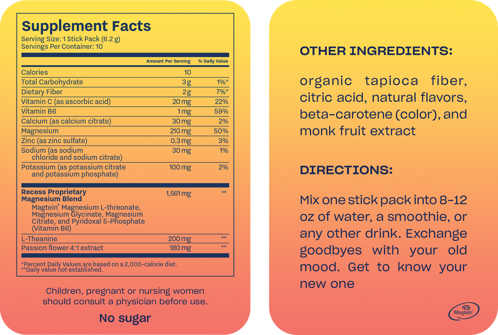 Lemon Citrus Mood Powder Stick Pack