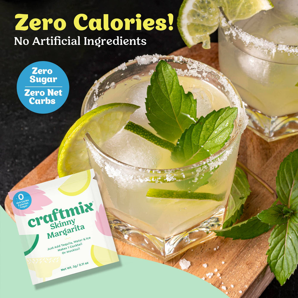 Skinny Margarita Cocktail / Mocktail Mixer - single packets