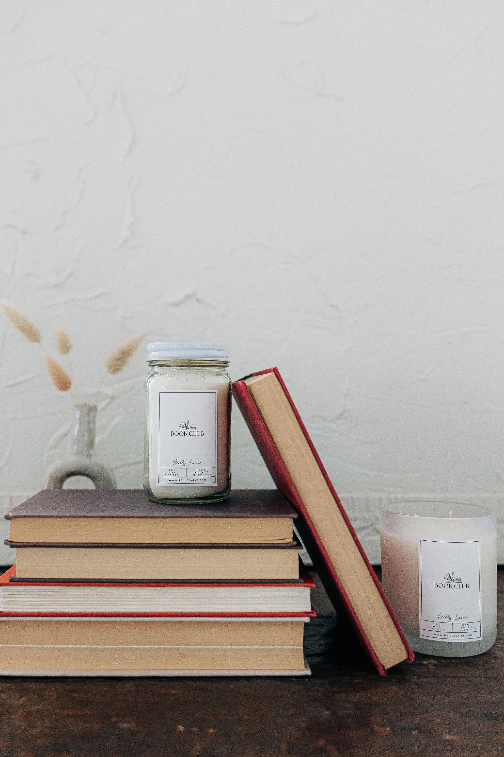 Book Club Label: LG Mason Jar 16 oz. / SUNDAY MORNING