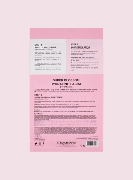 SUPER BLOSSOM HYDRATING FACIAL 🌸
