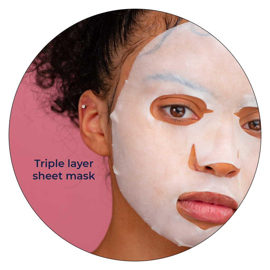 Milk Probiotic Strawberry Face Sheet Mask