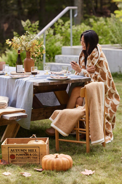 Gingko Leaves Blanket: Original