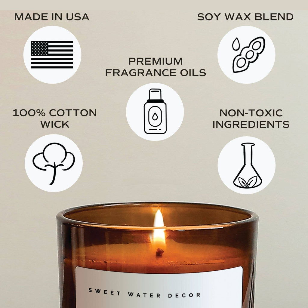 Stress Relief 11 oz Soy Candle - Home Decor & Gifts