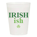 Irish Ish Shamrock Frosted Cups - St Patricks : Pack of 10