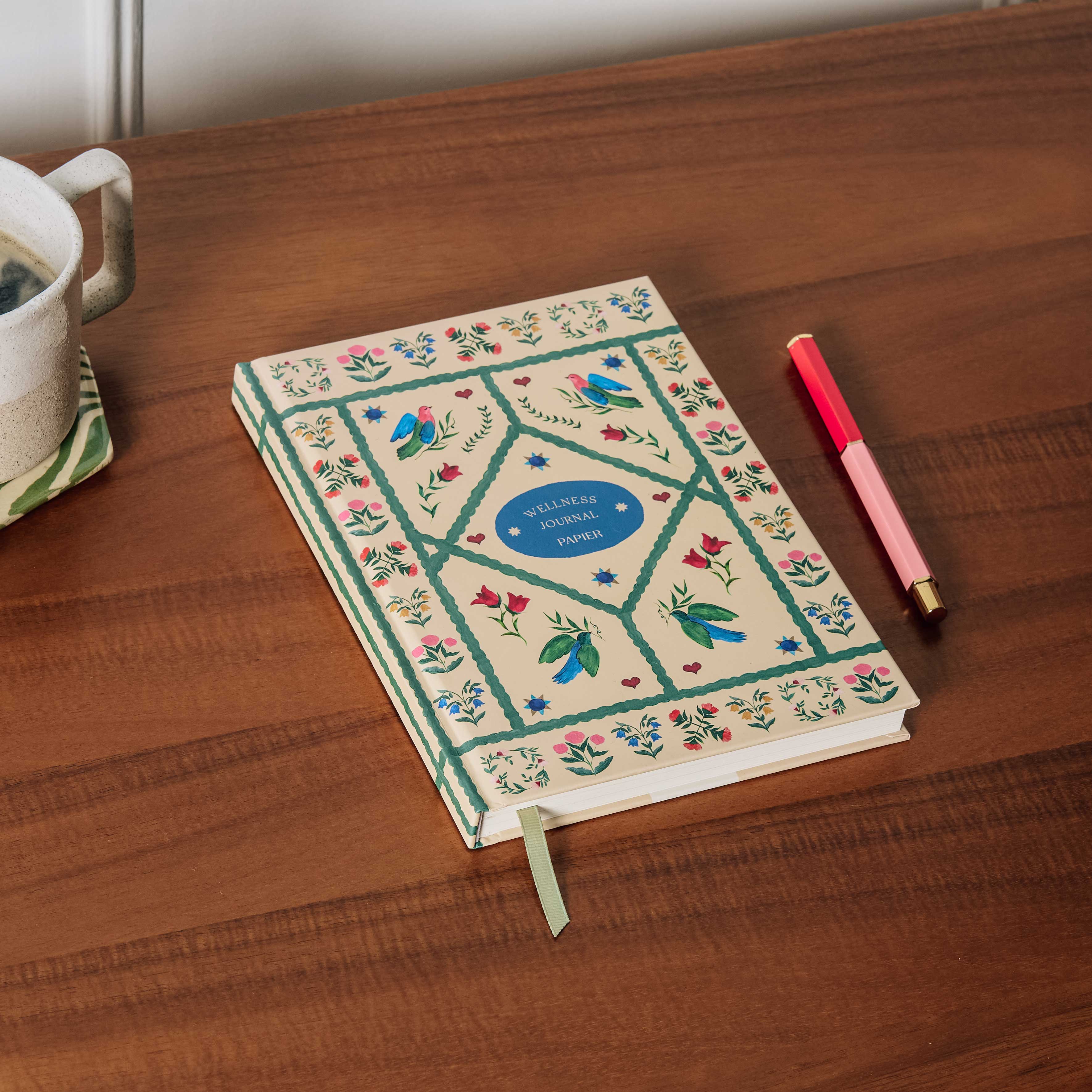 Quilted Daydream Wellness Journal