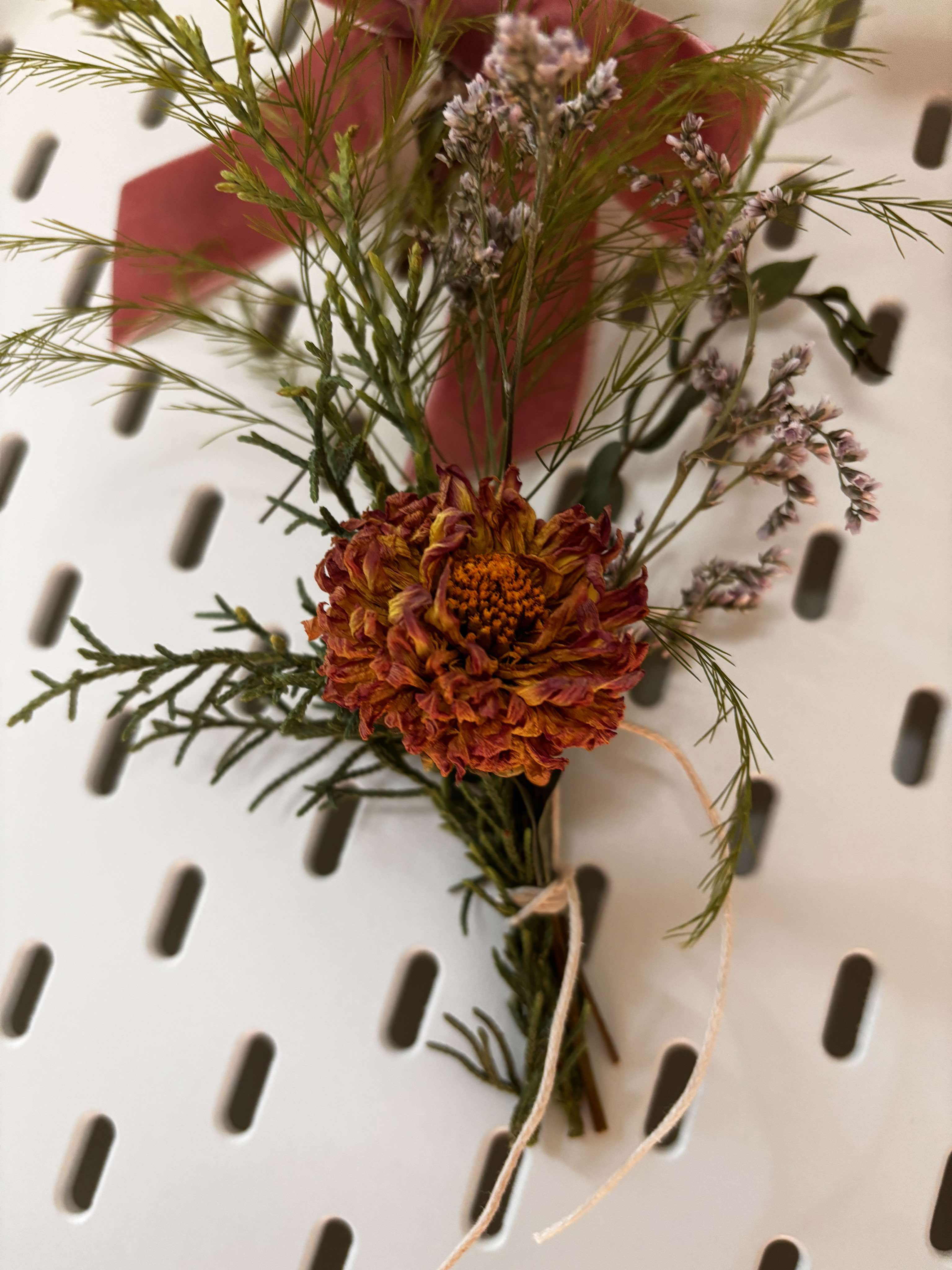 Dried Flower Posy - NAT