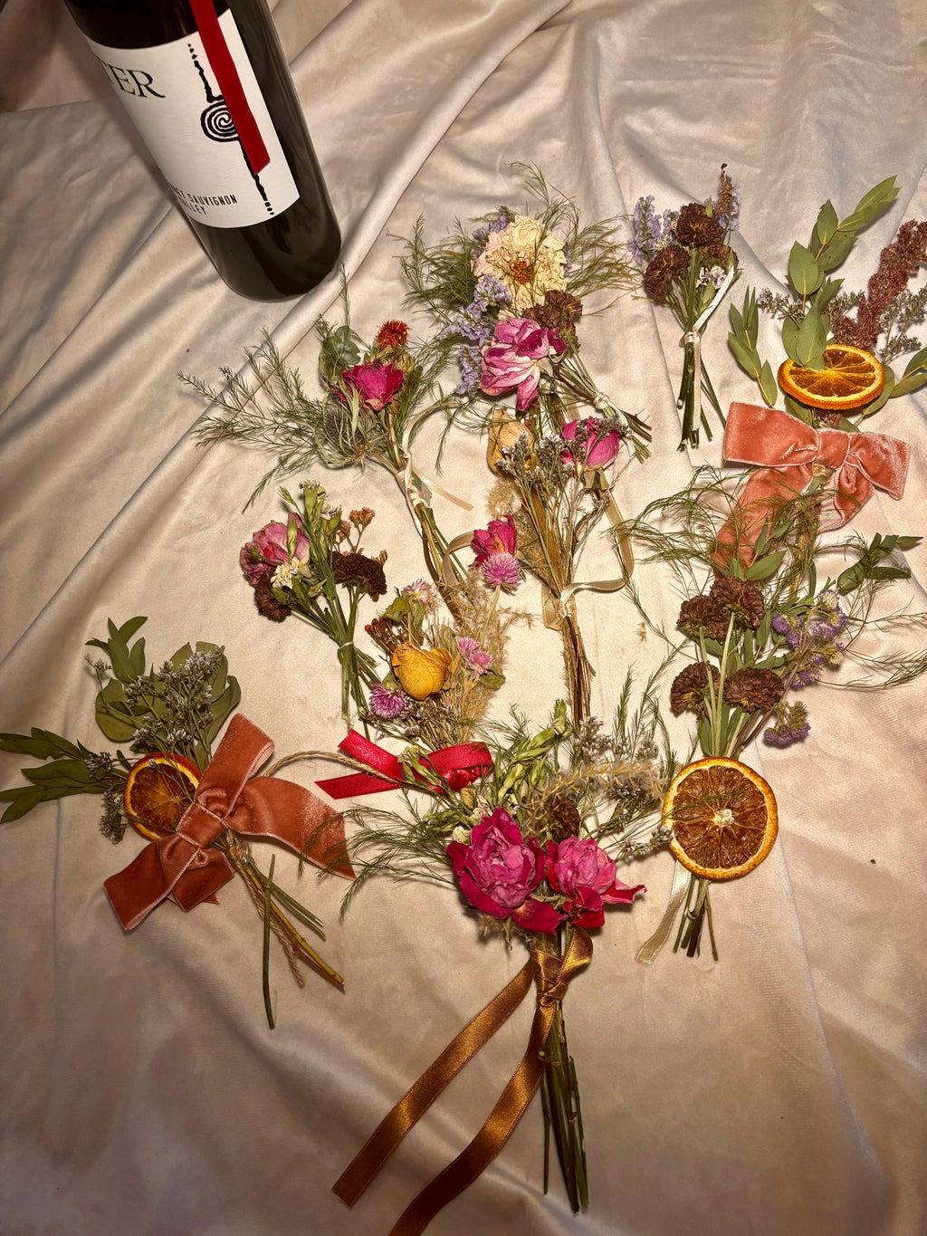 Dried Flower Posy - NAT