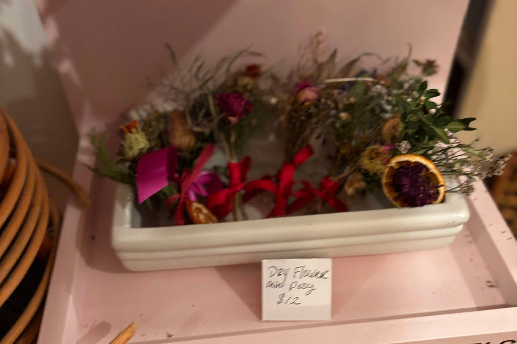 Dried Flower Posy - NAT