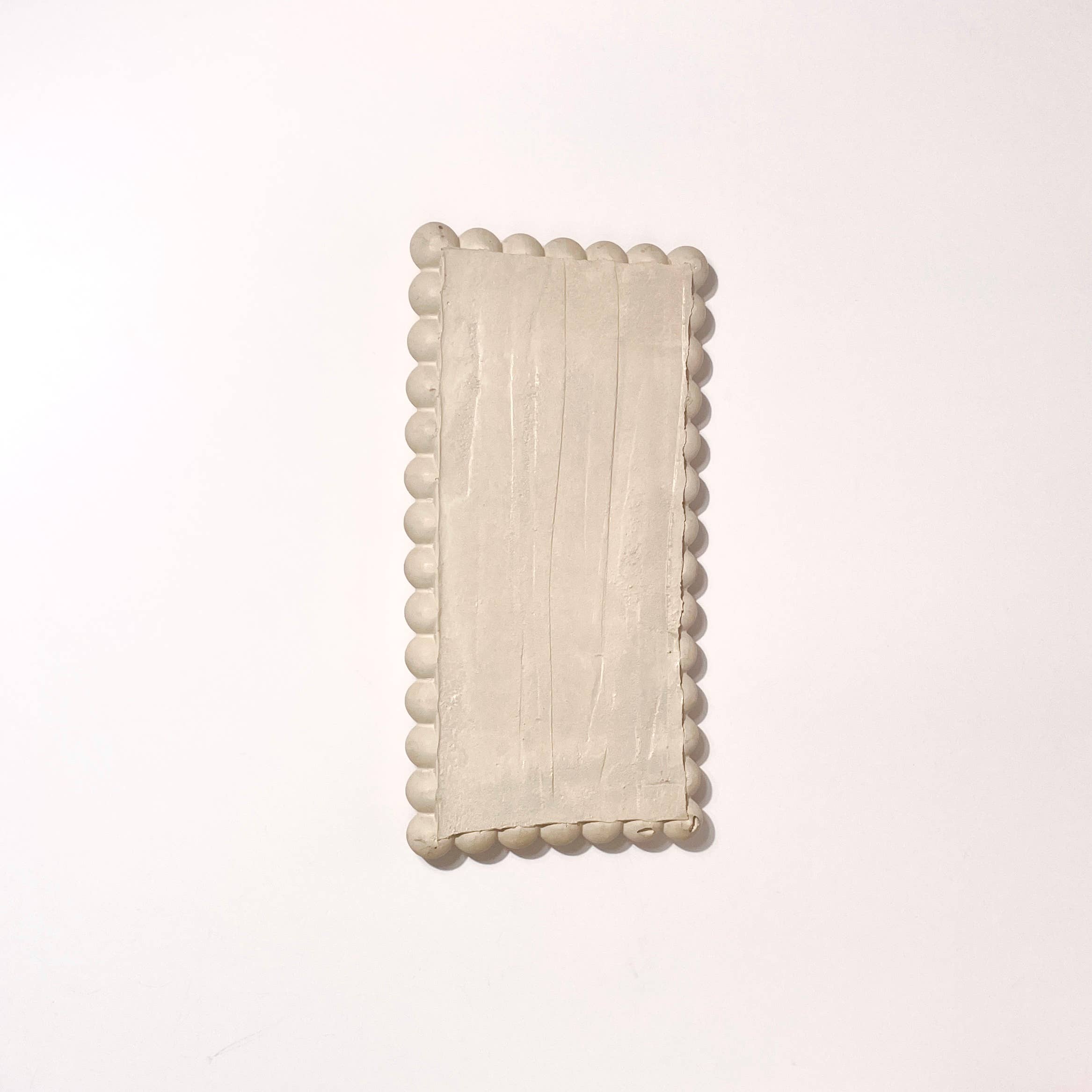 Concrete Bubble Tray with French Clay