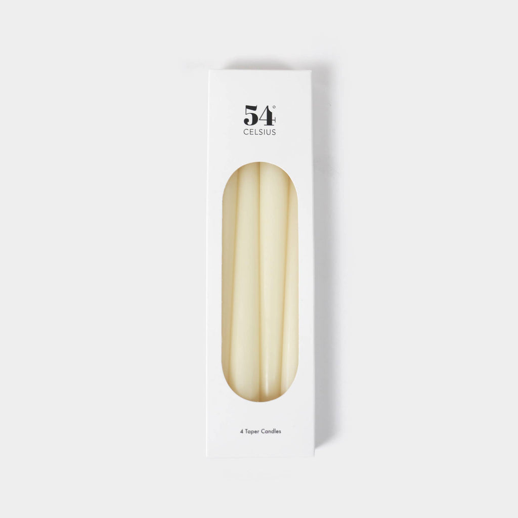 Taper Candles 4 Pack - Cream