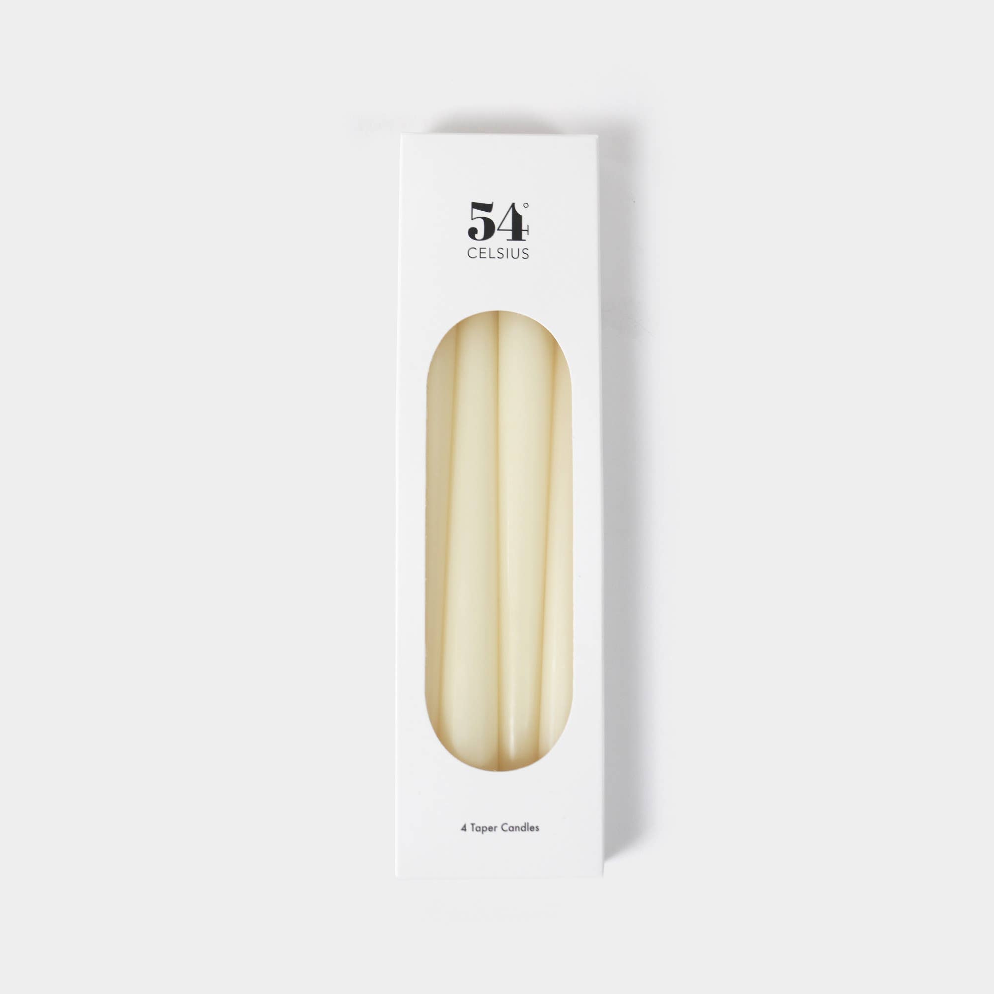 Taper Candles 4 Pack - Cream
