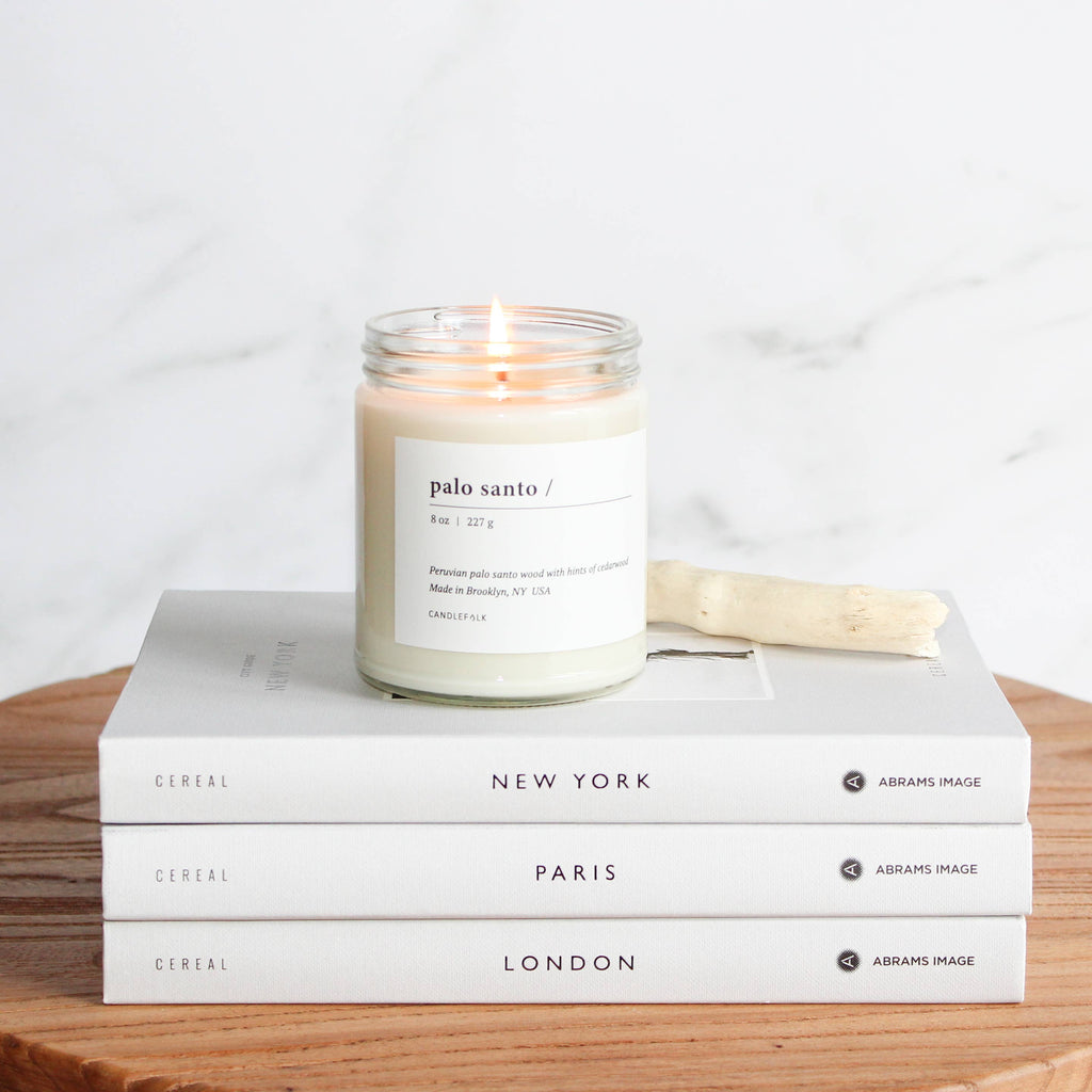 Palo Santo -  8 oz Soy Candle: 8 oz