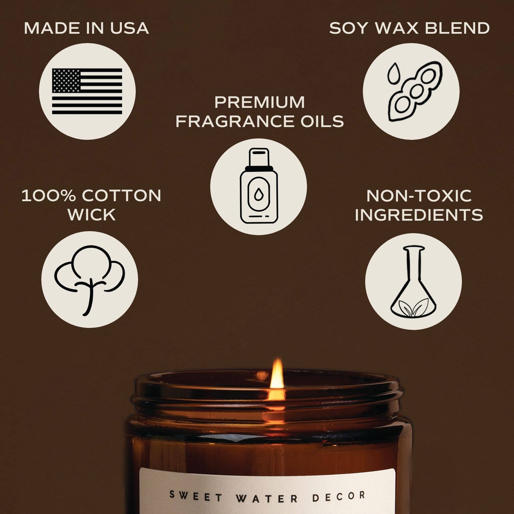 Relaxation 9 oz Soy Candle - Home Decor & Gifts