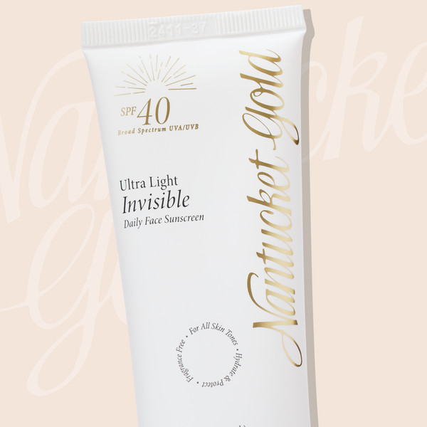 Nantucket Gold Invisible Daily Face Moisturizer with SPF 40