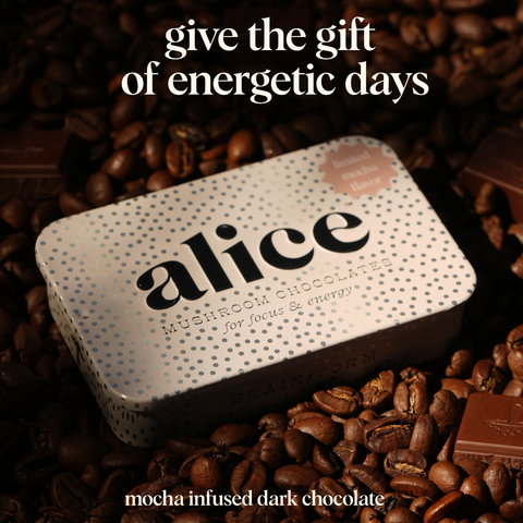 LIMITED HOLIDAY FLAVOR: Mocha Brainstorm — focus & energy