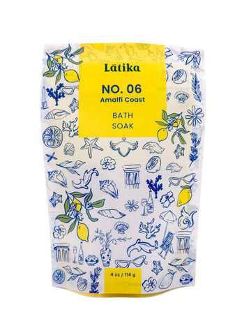 Mother's Day 🍋Amalfi Coast Bath Soak | Vegan Milk Bath 🐚🆕